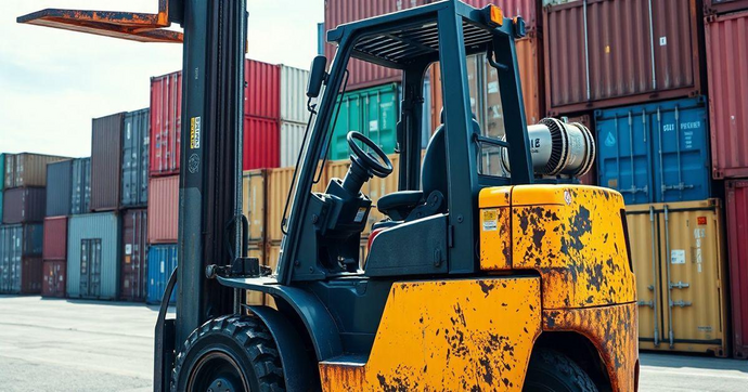 Empilhadeira a Diesel: Potência e Eficiência