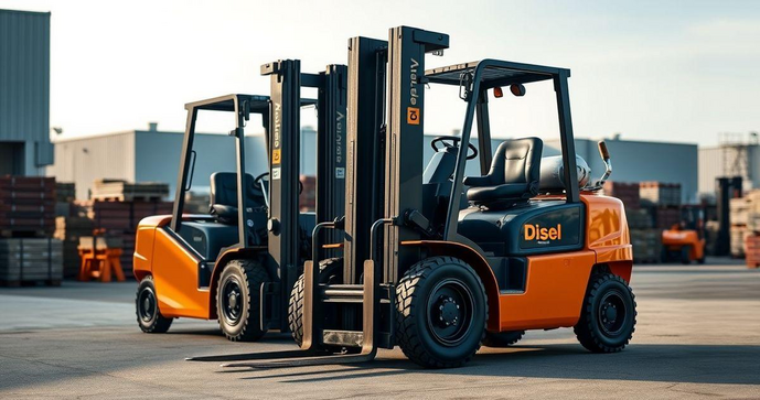 Empilhadeira Diesel: Vantagens e Aplicações