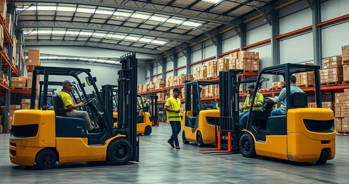 Aluguel de Empilhadeira: Como Escolher a Melhor Opção para Sua Empresa