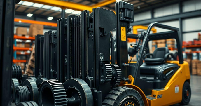 Peças para empilhadeiras Hyster que garantem eficiência e durabilidade
