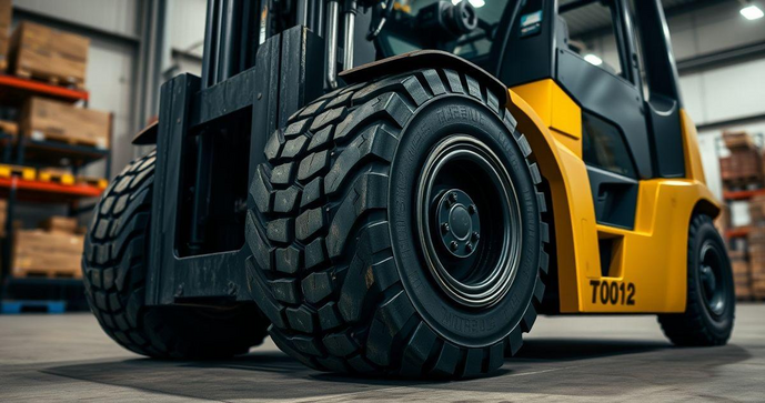 Pneus empilhadeira 700x12 para performance e segurança