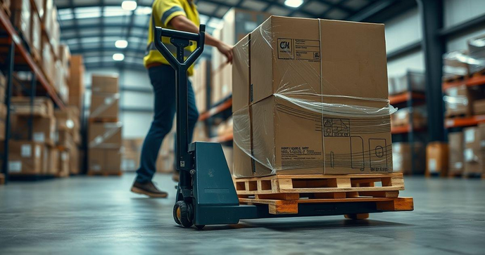 Carrinho empilhadeira manual é a solução ideal para otimizar o transporte de cargas pesadas