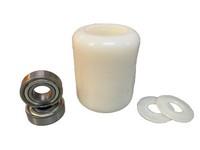 Roda de nylon com rolamento Roda de nylon com rolamento